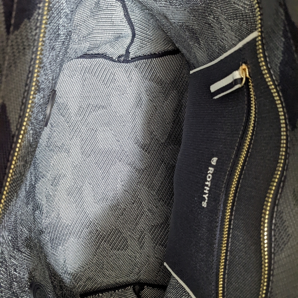 Rothy's The Essential Tote in Slate Camo - Picture 6 of 8